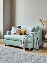 Willow & Hall Aqua Blue Atworth Sofa Bed - Image 1 of 5