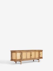 Clarke and Clarke Cane and Mango Wood Aspley TV Unit - Image 7 of 8