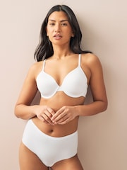 White 2 Pack Light Pad Full Cup Smoothing Ultimate Comfort T-Shirt Bra A-E - Image 2 of 8