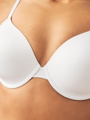 White 2 Pack Light Pad Full Cup Smoothing Ultimate Comfort T-Shirt Bra A-E - Image 6 of 8