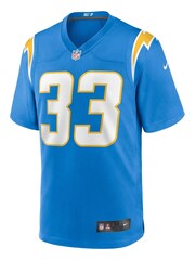 Nike Blue NFL Los Angeles Chargers Game Team Colour Jersey - Derwin James - Image 2 of 3
