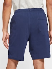 Nike Navy Club Shorts - Image 3 of 15