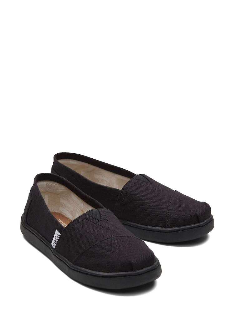 TOMS Youth Canvas Alpargata Shoes - Image 2 of 4