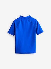 Cobalt Blue Short Sleeve Sunsafe Rash Vest (1.5-16yrs) - Image 7 of 8