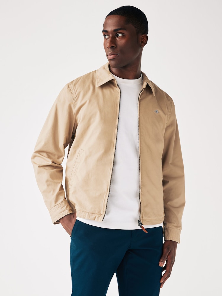 GANT Cream Cotton Jacket - Image 1 of 11
