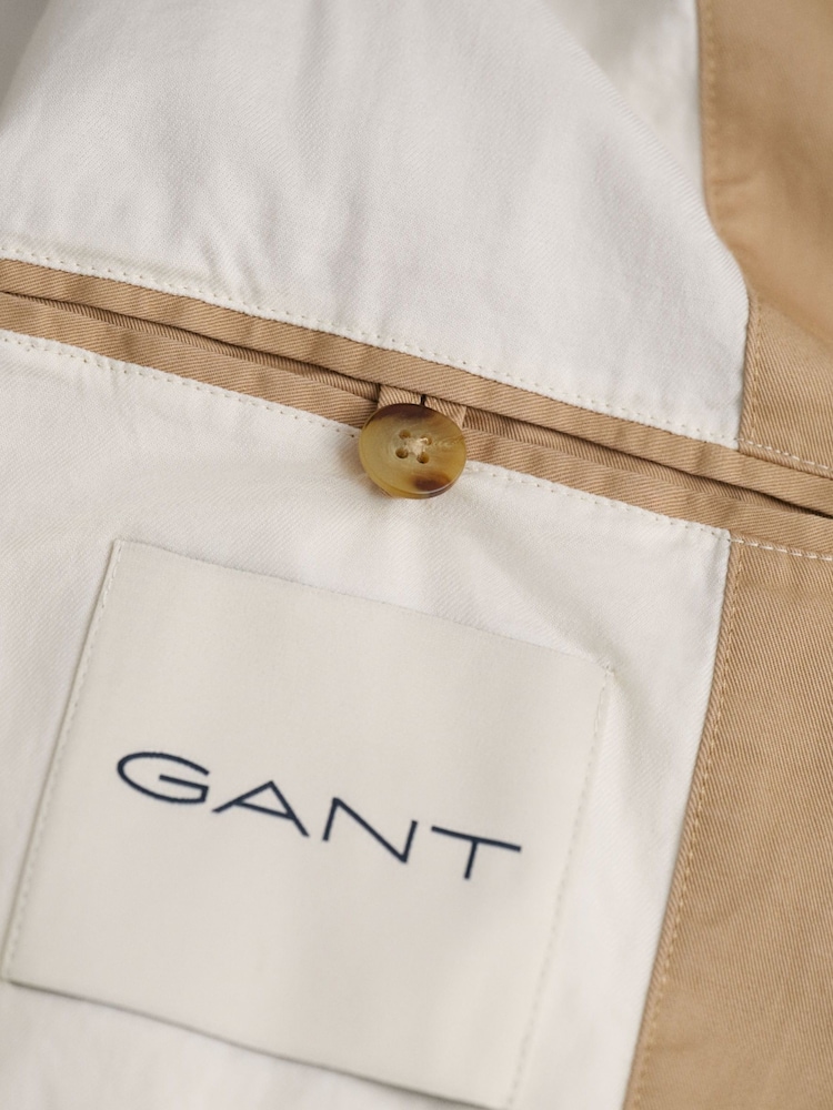 GANT Cream Cotton Jacket - Image 11 of 11