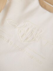 GANT Cream Cotton Jacket - Image 9 of 11