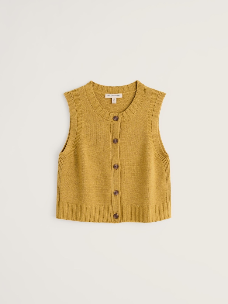 Seasalt Cornwall Yellow Derwenn Vest - Image 1 of 5