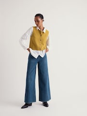 Seasalt Cornwall Yellow Derwenn Vest - Image 2 of 5
