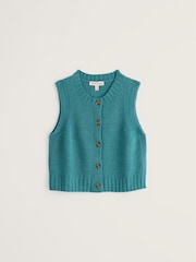Seasalt Cornwall Blue Derwenn Vest - Image 4 of 5