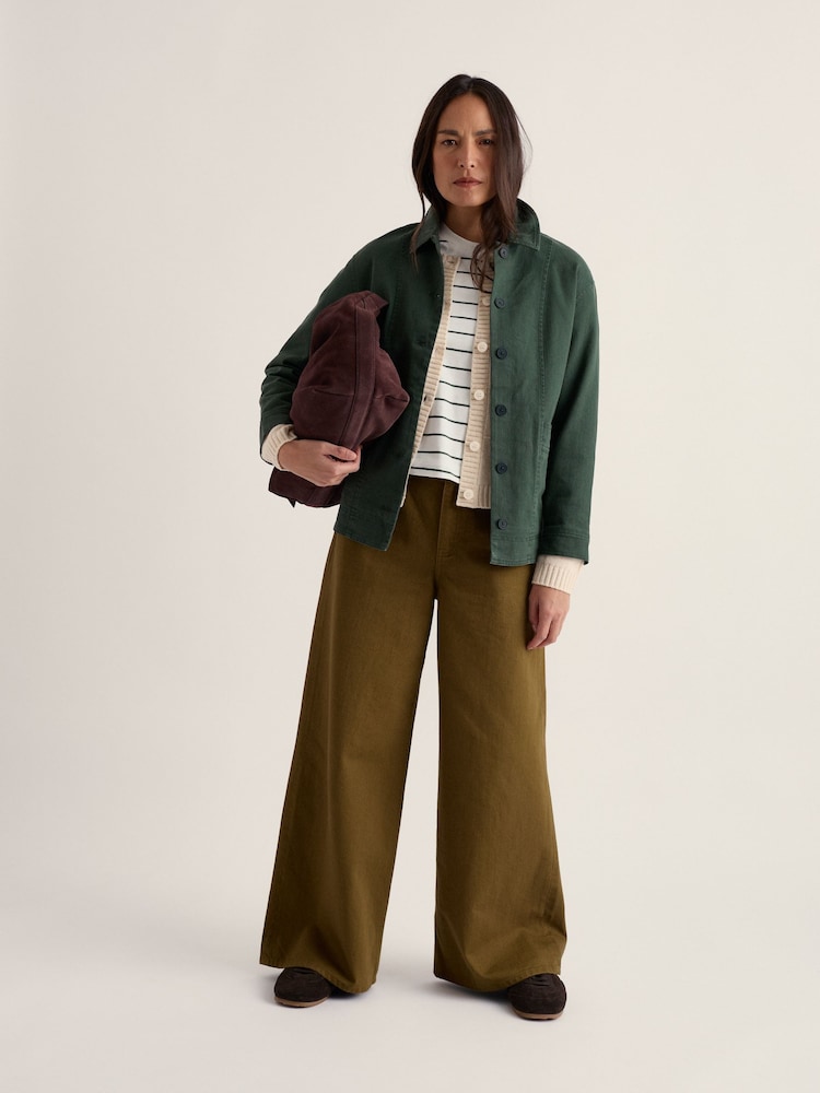 Seasalt Cornwall Green Croplands Jacket - Image 1 of 5 Seasalt Cornwall Green Croplands Jacket - Image 1 of 5