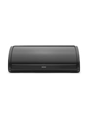 Brabantia Matt Black Roll Top Bread Bin - Image 1 of 6