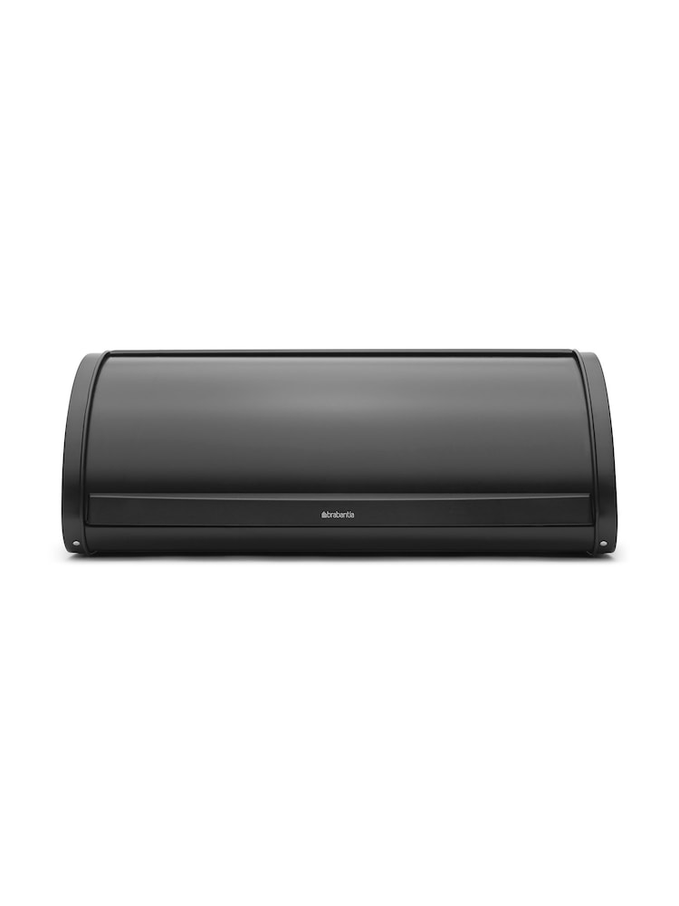 Brabantia Matt Black Roll Top Bread Bin - Image 1 of 6