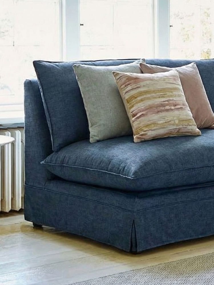 Willow & Hall Prussian Blue Deverill Sofa Bed - Image 2 of 5