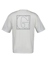 GANT White 100% Cotton Back Logo Graphic T-Shirt - Image 6 of 6