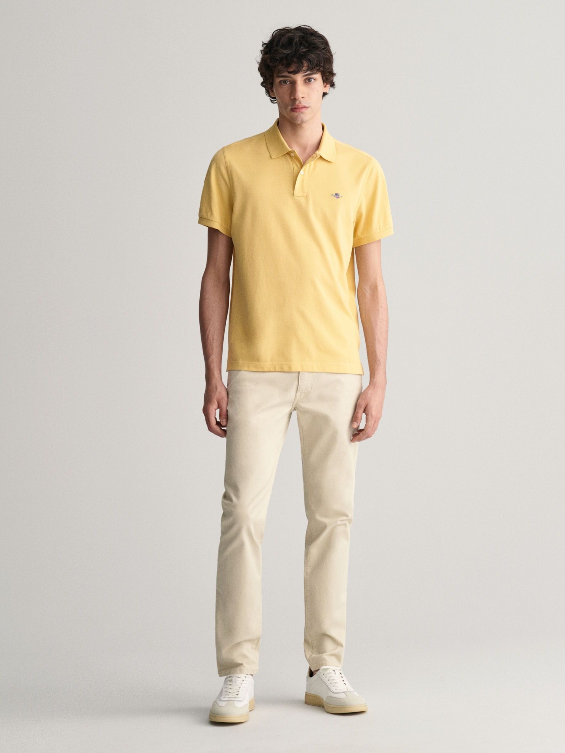 Yellow polo chino pants deals