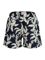 GANT Blue Palm Print Swim Shorts - Image 6 of 6