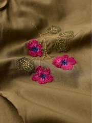 Seasalt Cornwall Green Fowen Shirt Dress - Image 5 of 5