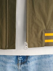 GANT Natural Lightweight Varsity Jacket - Image 5 of 7