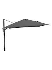 Pacific Grey Anthracite Garden Challenger T2 3m Square Free Arm Parasol - Image 3 of 5