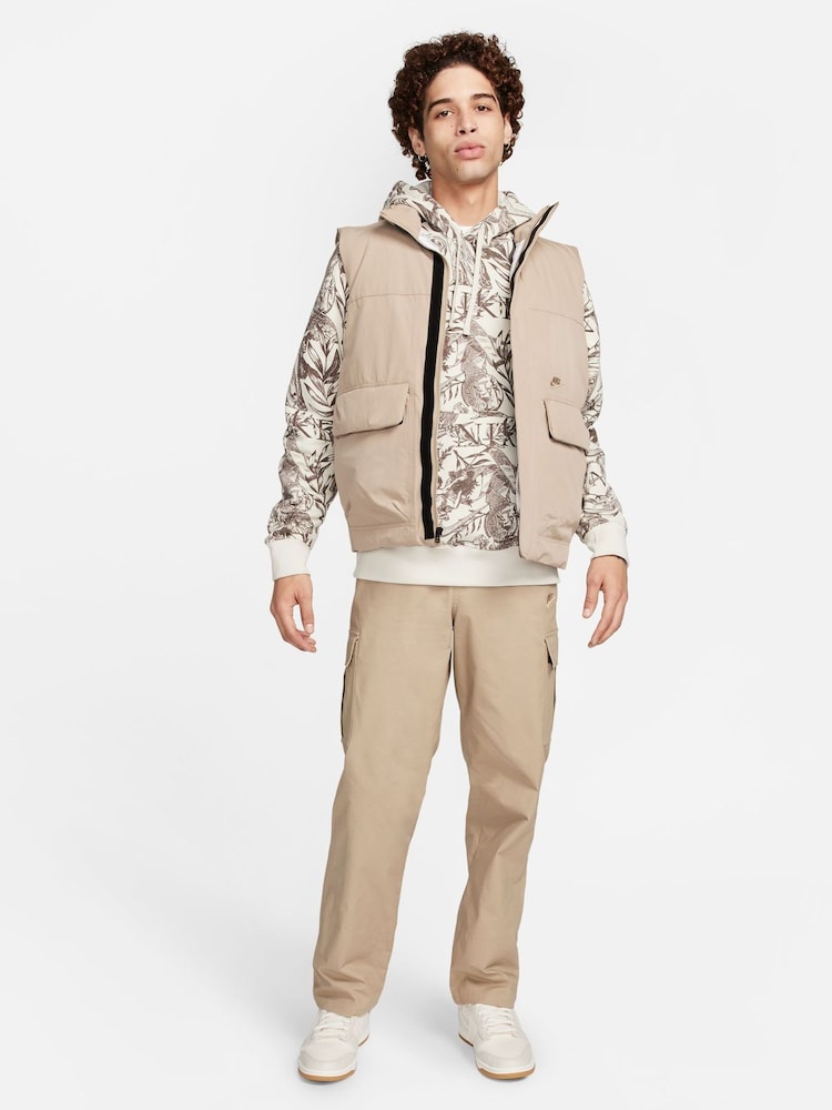 Nike Khaki Club Cargo Trousers - Image 5 of 5