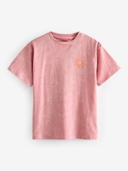 Pink Oversized Graphic T-Shirt (3-16yrs) - Image 5 of 7