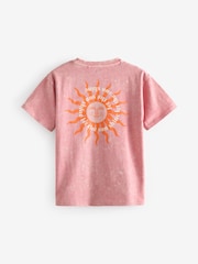 Pink Oversized Graphic T-Shirt (3-16yrs) - Image 6 of 7