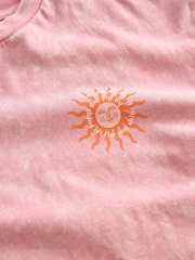 Pink Oversized Graphic T-Shirt (3-16yrs) - Image 7 of 7