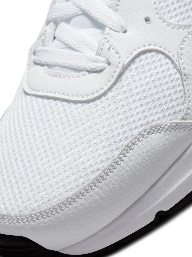 Nike White/Black Air Max SC Trainers - Image 10 of 10