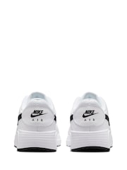 Nike White/Black Air Max SC Trainers - Image 8 of 10