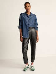 Dark Blue Denim Shirt - Image 2 of 7