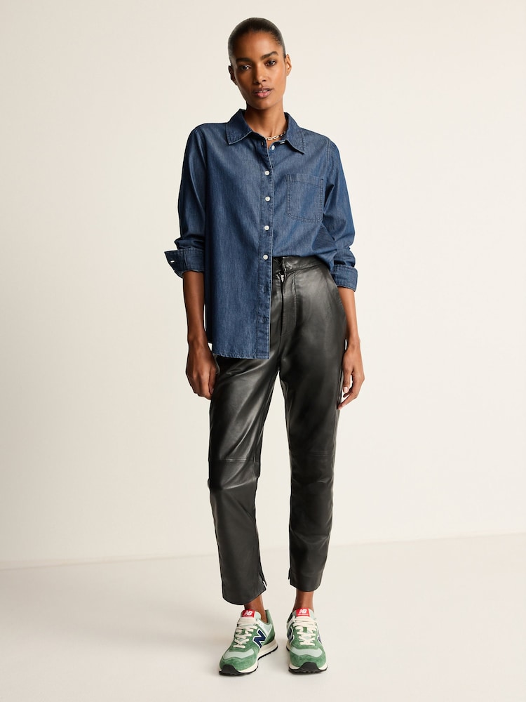 Dark Blue Denim Shirt - Image 2 of 7
