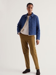 Seasalt Cornwall Khaki Green Waterdance Trousers - Image 1 of 5