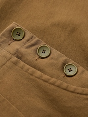 Seasalt Cornwall Khaki Green Waterdance Trousers - Image 5 of 5