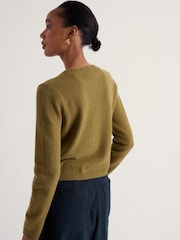 Seasalt Cornwall Green Tern Tide Cardigan - Image 3 of 5