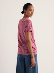 Seasalt Cornwall Pink Barnoon Top - Image 2 of 5