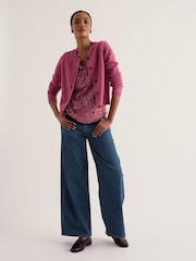 Seasalt Cornwall Pink Barnoon Top - Image 3 of 5