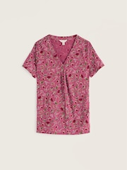 Seasalt Cornwall Pink Barnoon Top - Image 4 of 5