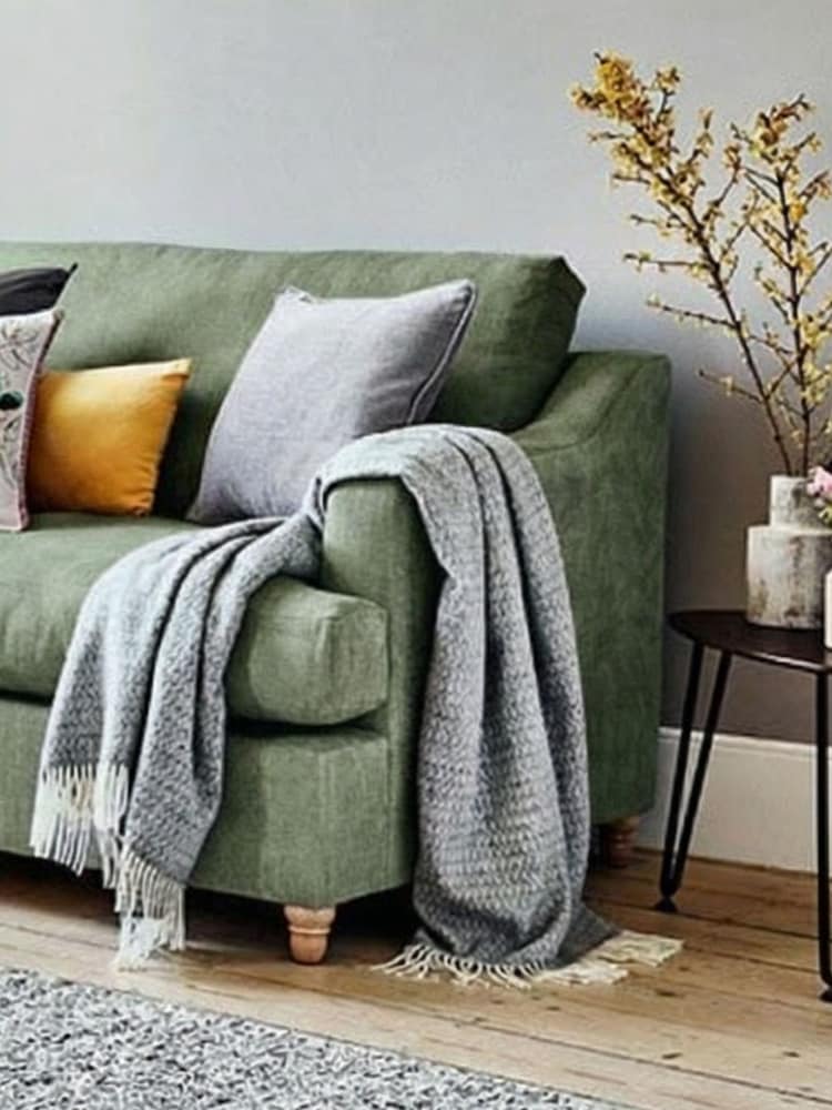 Willow & Hall Juniper Green Atworth Sofa Bed - Image 2 of 5 Willow & Hall Juniper Green Atworth Sofa Bed - Image 2 of 5