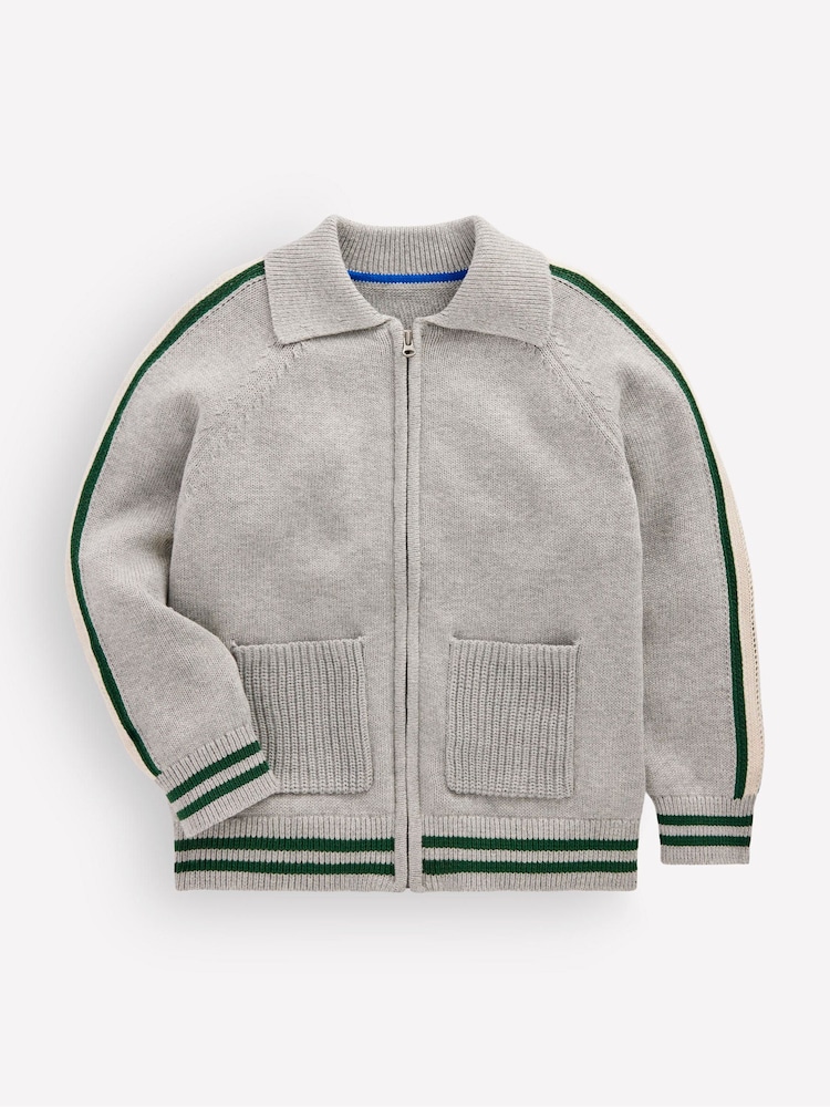 Boden Varsity -vetoketjullinen neulepusero - Kuva 1 / 3