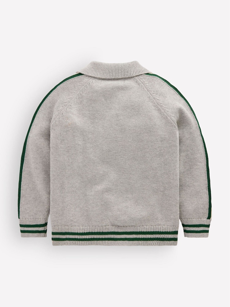 Boden Varsity -vetoketjullinen neulepusero - Kuva 2 / 3