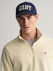 GANT Natural Shield Half Zip Sweatshirt - Image 3 of 5