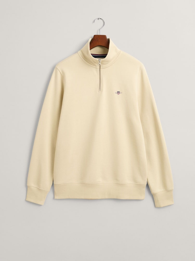 GANT Natural Shield Half Zip Sweatshirt - Image 5 of 5
