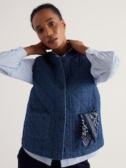 Seasalt Cornwall Incoming Tide Gilet - Imagen 1 de 5