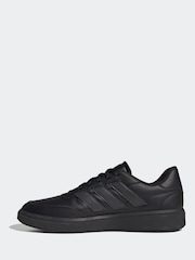 adidas Black Courtblock Trainers - Image 2 of 8