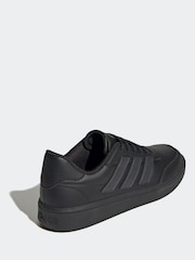 adidas Black Courtblock Trainers - Image 5 of 8