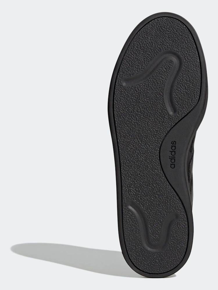 adidas Black Courtblock Trainers - Image 6 of 8