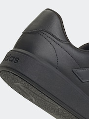 adidas Black Courtblock Trainers - Image 8 of 8