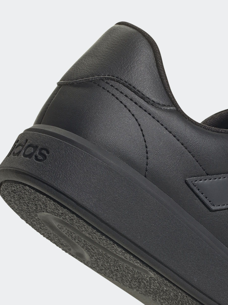 adidas Black Courtblock Trainers - Image 8 of 8
