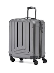 Flight Knight 56x45x25cm EasyJet Overhead 8 Wheel ABS Hard Case Cabin Carry On Hand Luggage - Image 1 of 7